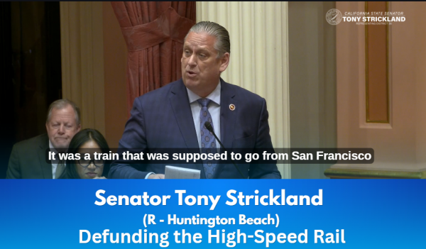 Senator Strickland: ‘It’s time to rip the Band-Aid off on the high-speed fail’