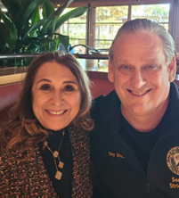 With HHS Regional Director Victoria Seaman