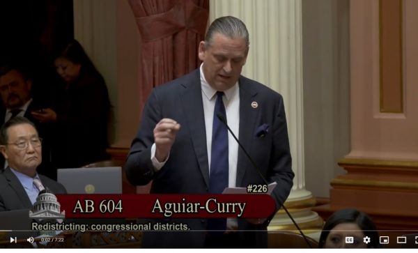 Senator Strickland spoke in strong opposition of Newsom’s redistricting scheme during a floor debate on AB 604