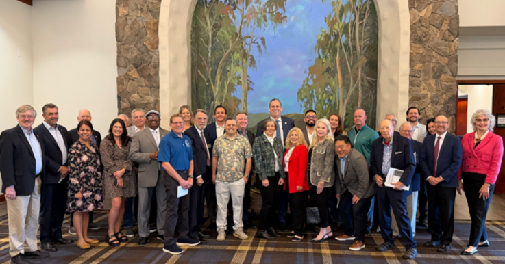 HAIC Members With Senator Strickland