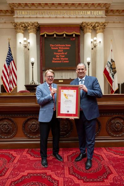  Pacific Marine Mammal Center as the Non-profit of the Year for Senate District 36