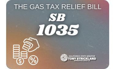 SB 1035:  The Gas Tax Relief Act
