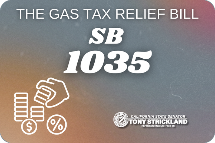 SB 1035:  The Gas Tax Relief Act