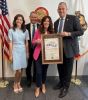 Senator Strickland Celebrates with Garden Grove Mayor Stephanie Klopfenstein as Senate District 36 Woman of the Year in Sacramento